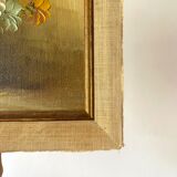 Painting bouquet of flowers