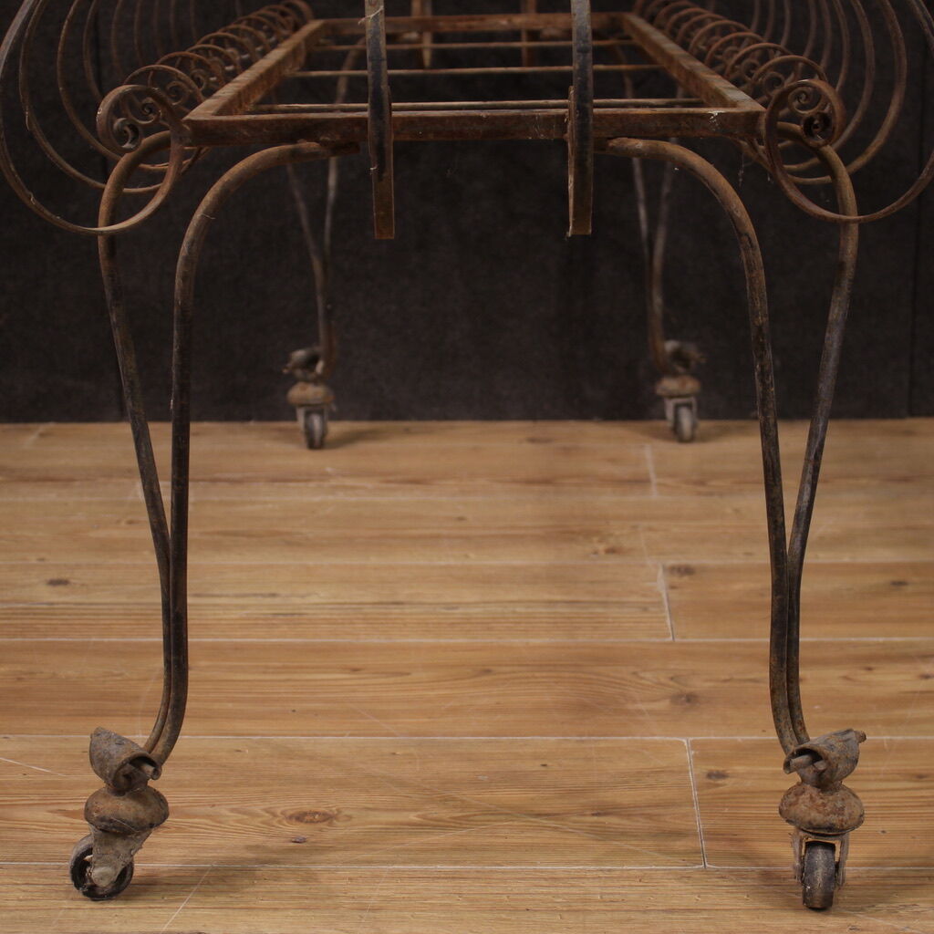 Wrought iron planter from the 70s