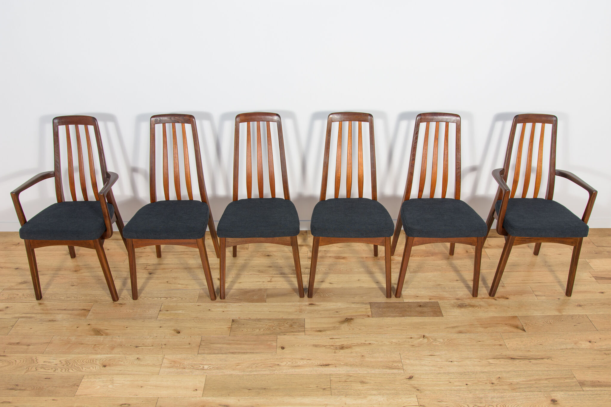 Mid-century teak dining chairs, United Kingdom, 1960s, set of 5