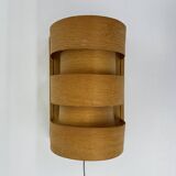 Scandinavian Modern Pine Wall Light by Hans Agne Jakobsson for Markaryd, Sw