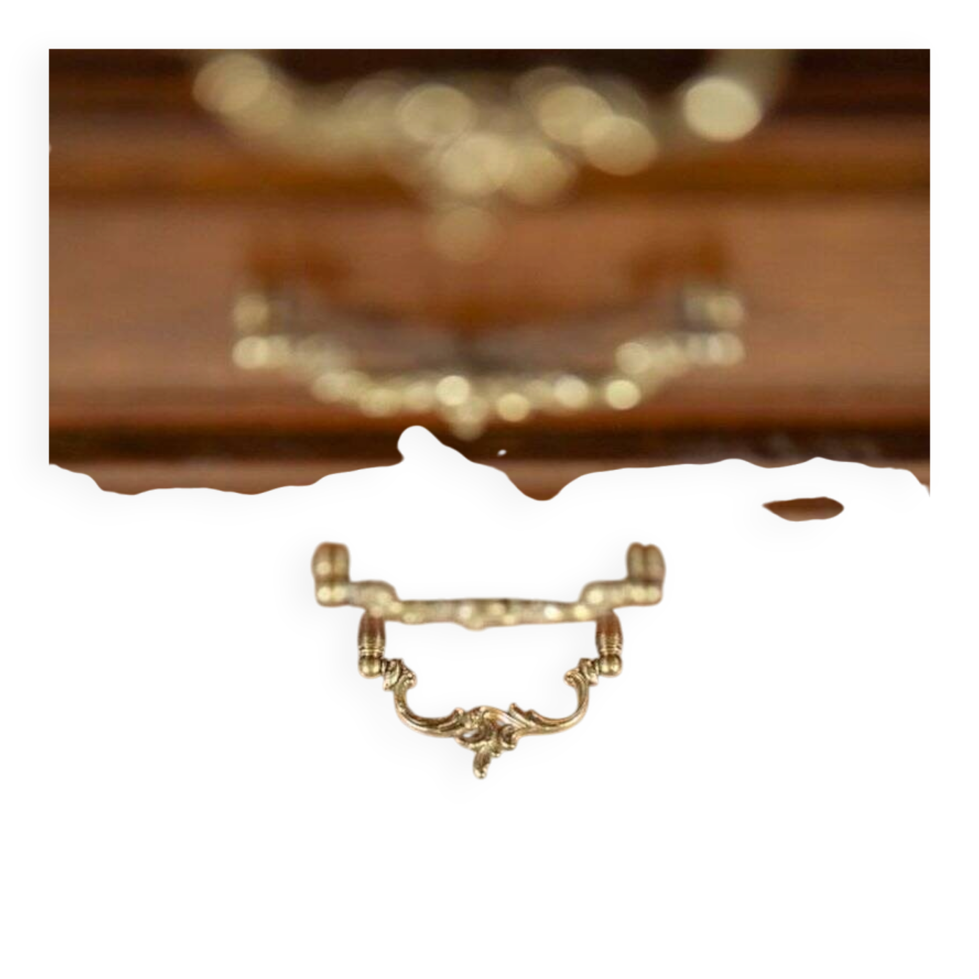 Interwar Walnut Vanity Dresser with Marble Top, 1930s