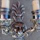 Paire d'appliques murales italiennes vintage