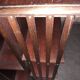 Revolving mahogany library