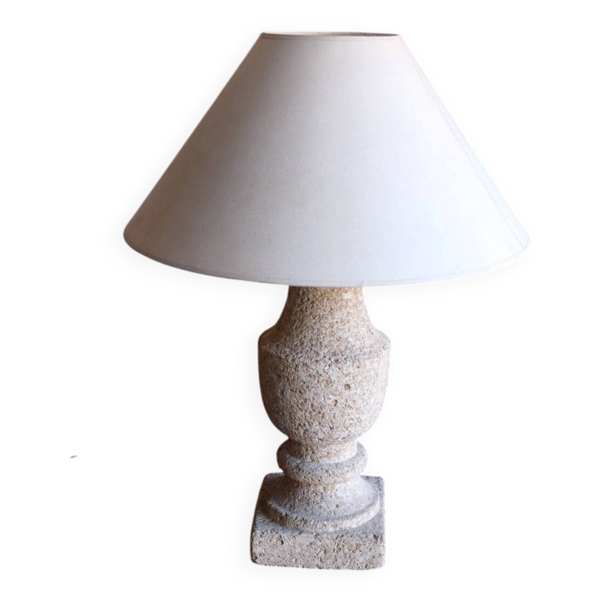 Vintage stone lamp – 1970s