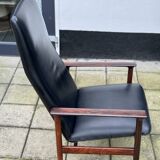 Vintage Norweigan Rosewood Highback Chair