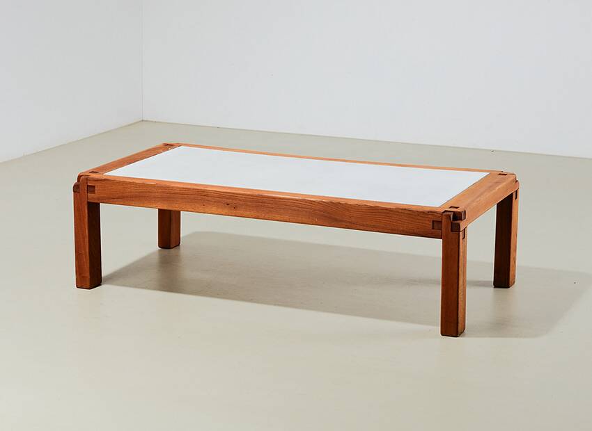 Table basse Pierre Chapo T18 pour Atelier Pierre Chapo France années 1960