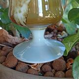 Opaline vase marble effect