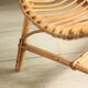 Fauteuil coquille rotin enfant