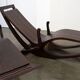 Modernist garden loungers