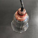 Vintage portable lamp with a glamorous feel