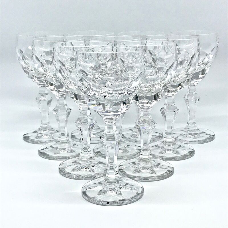 Villeroy and Boch white wine glasses