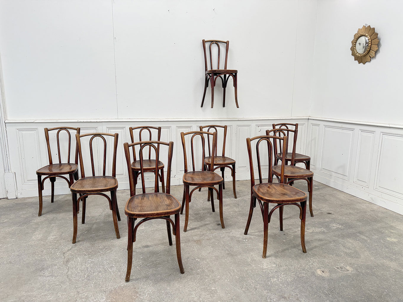 Fischel bistro chairs 1930