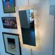 Miroir rétro-éclairé  du désigner Egon Hillebrand, Allemagne 1960