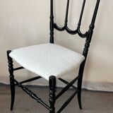 Chair Napoleon black chiavari Gessef