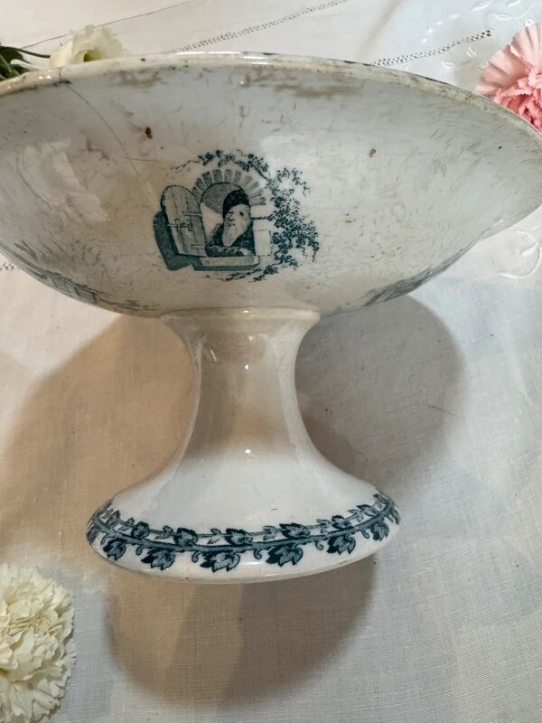 Ironstone compote dish