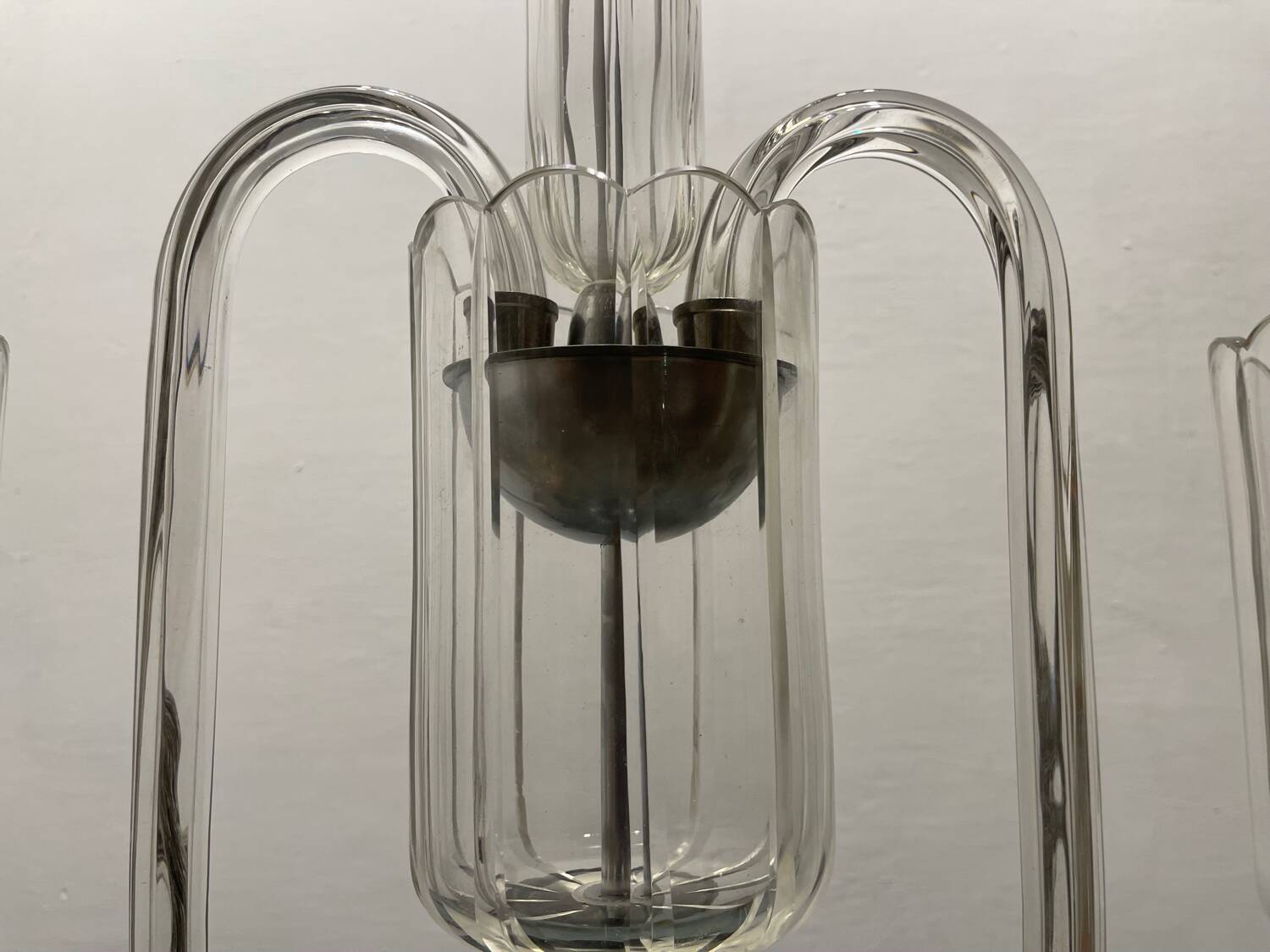 Large Art Deco Murano Glass Chandelier 1950’s