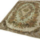 Tapis turc surteint surteint des années 1970 170 x 271 cm tapis marron