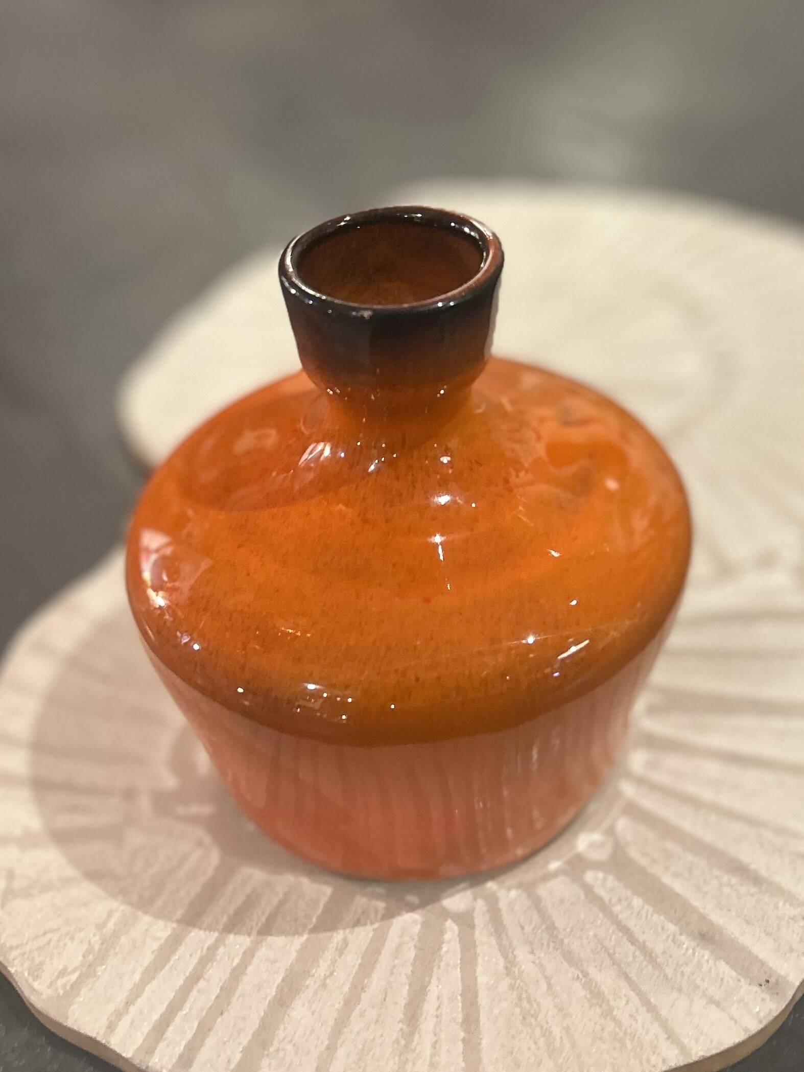 Small ceramic vase by Gérard Hoffman