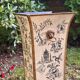 Large metal cache-pot - Chinese decoration - Lion's paws - Very good condition