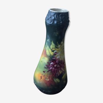 painted ceramic vase