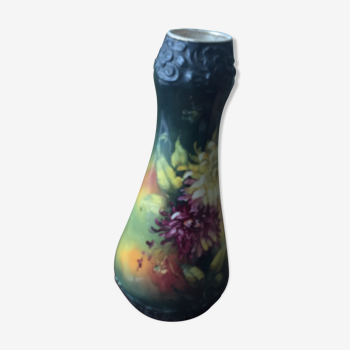 Vase céramique peint