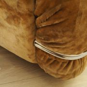 Velour armchair, Italian design, 1970s, production: Italy