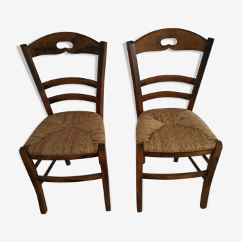 Lot of two chairs 1990s