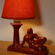 Lampe céramique 1950