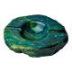 Turquoise alabaster ashtray by Romano Bianchi, Italy, 1970