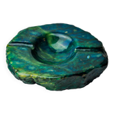 Turquoise alabaster ashtray by Romano Bianchi, Italy, 1970