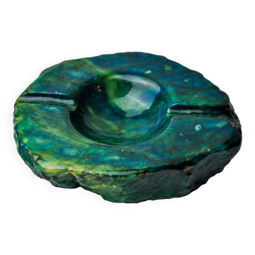 Turquoise alabaster ashtray by Romano Bianchi, Italy, 1970