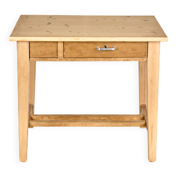 Table en bois vintage, Tchécoslovaquie
