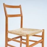 gio PintiCassina Leggera chairs, set of 6, early edition, 1960s