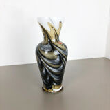 Xxl Multicolored Pop Art Vase Opaline Florence, Italy 1970s