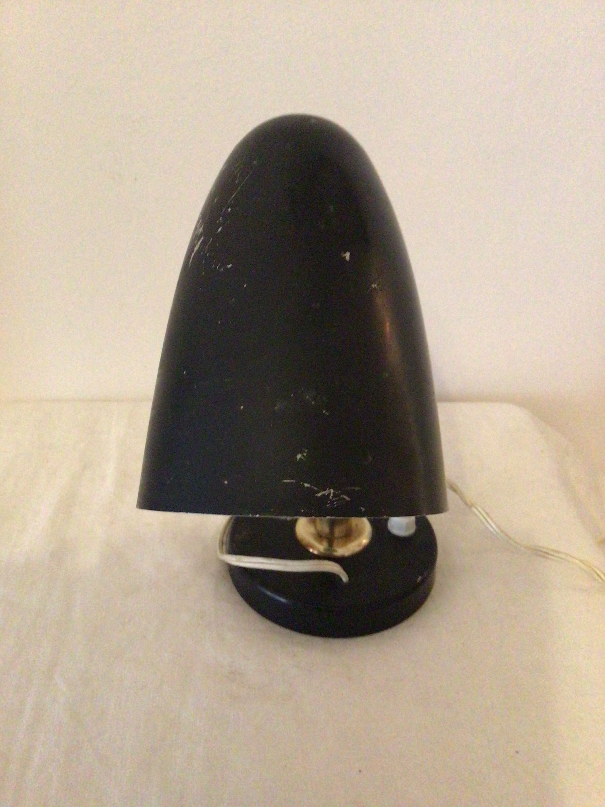Vintage black articulated lamp