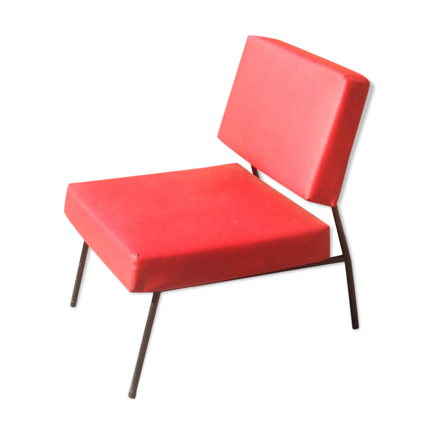 Armchair by Pierre Guariche signed Airborne 1960