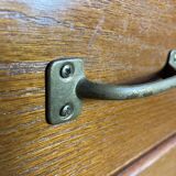 Cabinet binder in oak veneer 1960