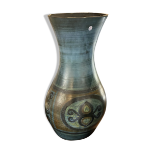 Vase en céramique jean