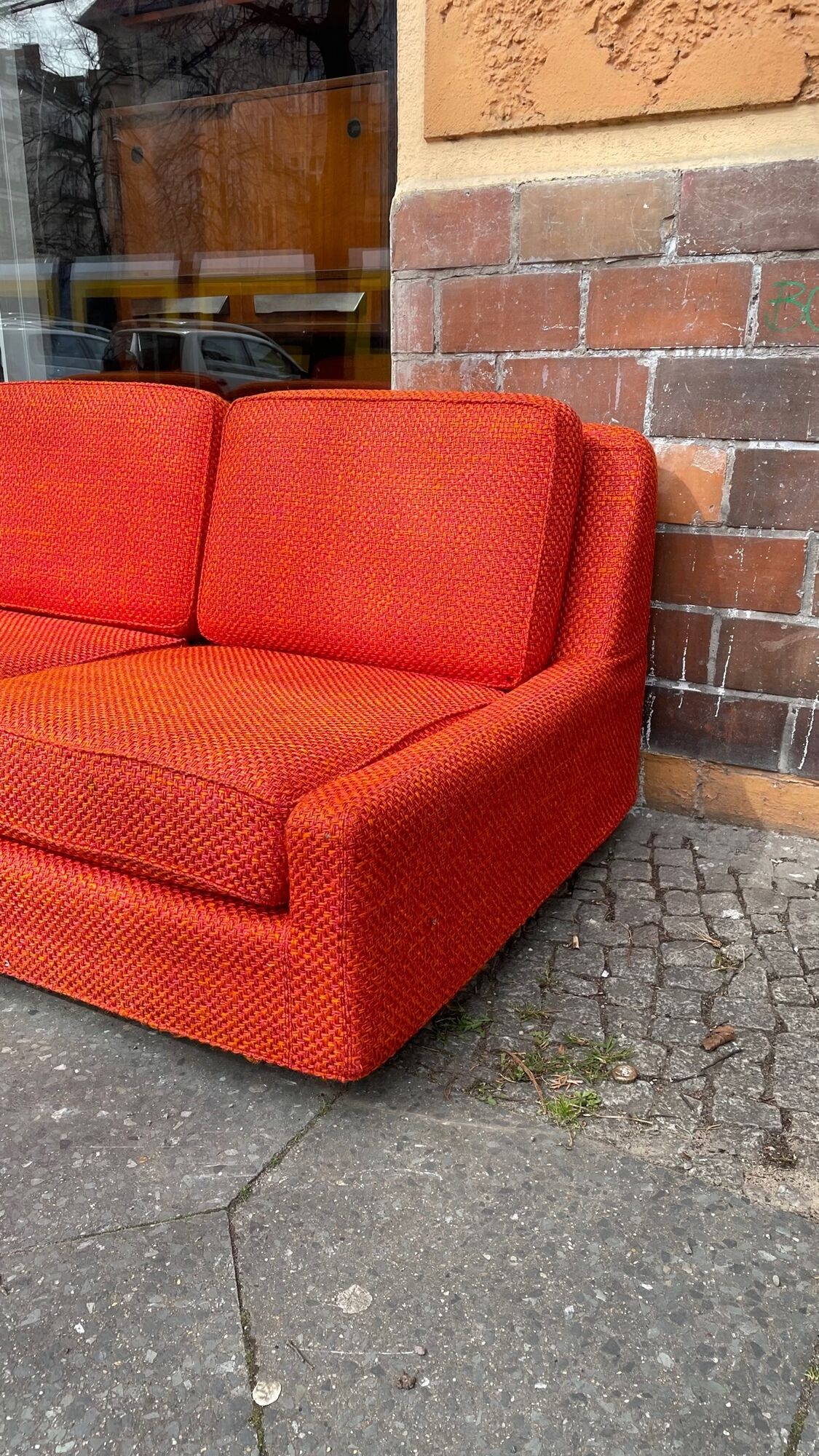 Sofa 3 places dux international playboy model of the 70s