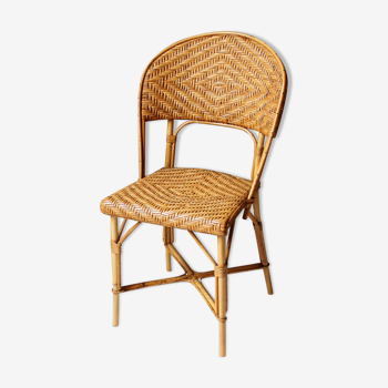 Vintage-year rattan chair