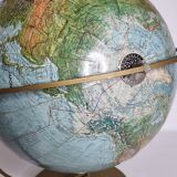 Globe in relief, Scan-Globe Denmark, gyroscope, 30 cm