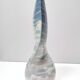 Lacquered and Airbrushed Ceramic Centerpiece /Vase Model Nr 182/2 by Vibi,