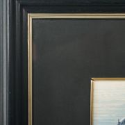 Deux Études Encadrées de Bateaux de Pêche - Signées Bosch