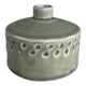 Vase artisanal vert céladon