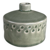 Vase artisanal vert céladon
