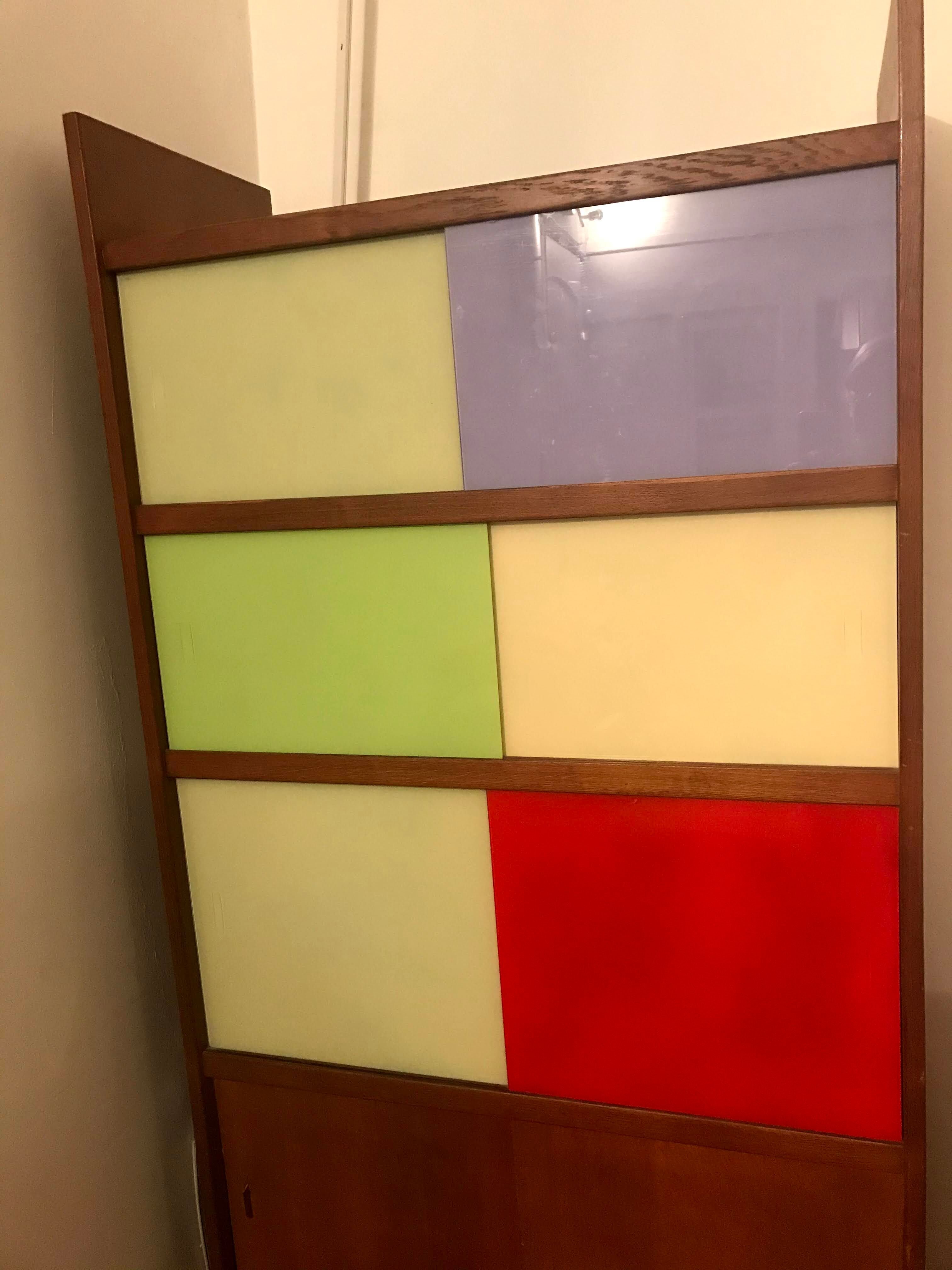 Vintage Oscar 60s showcase furniture