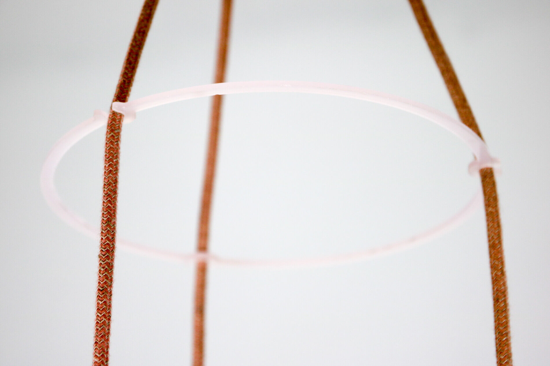 Ceramic pendant light 1980s, set of 3