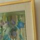 Huile sur toile vintage originale – « Fleurs des prés »