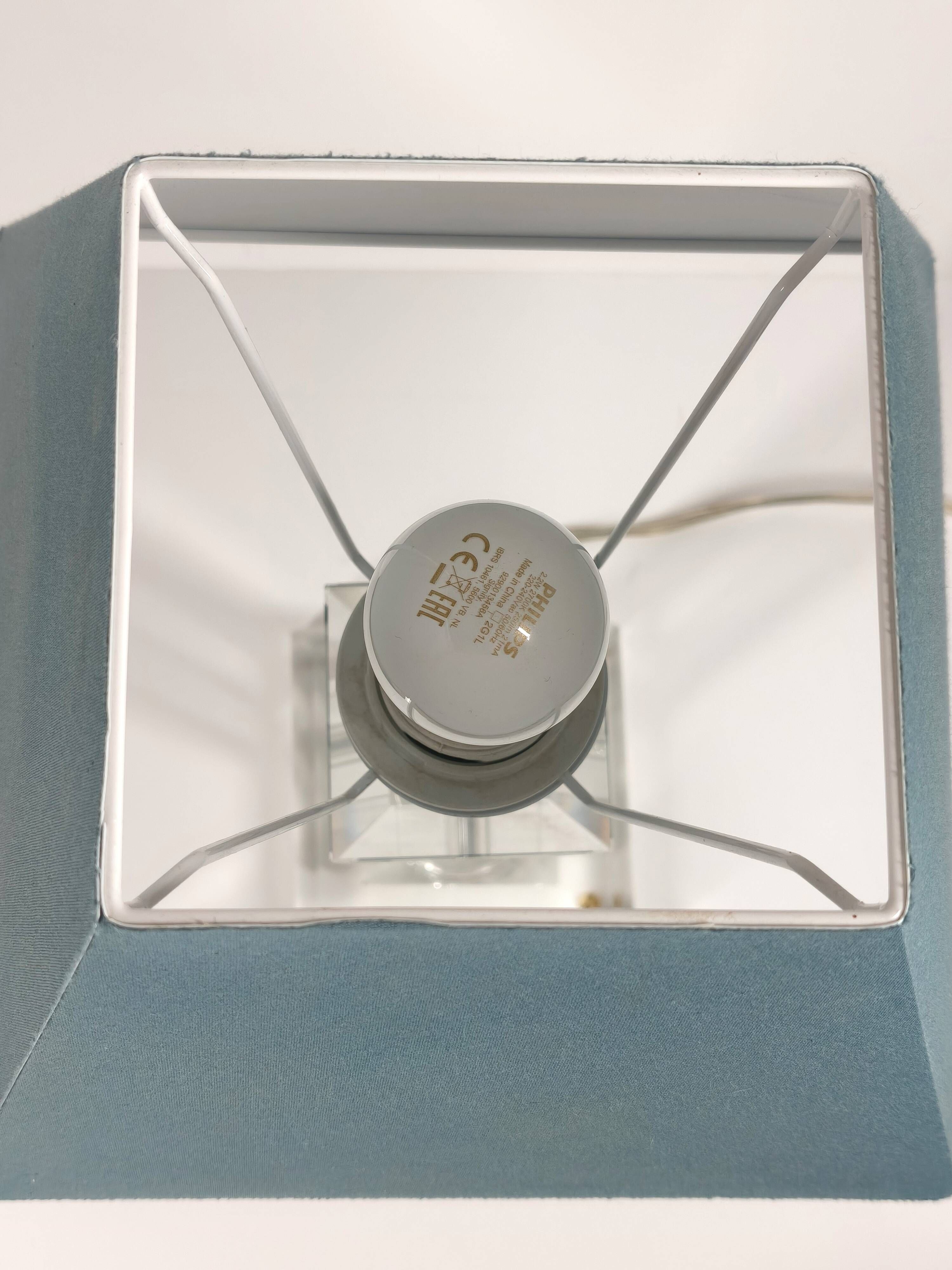 Table lamp Crystal in Plexiglass – 70s/80s
