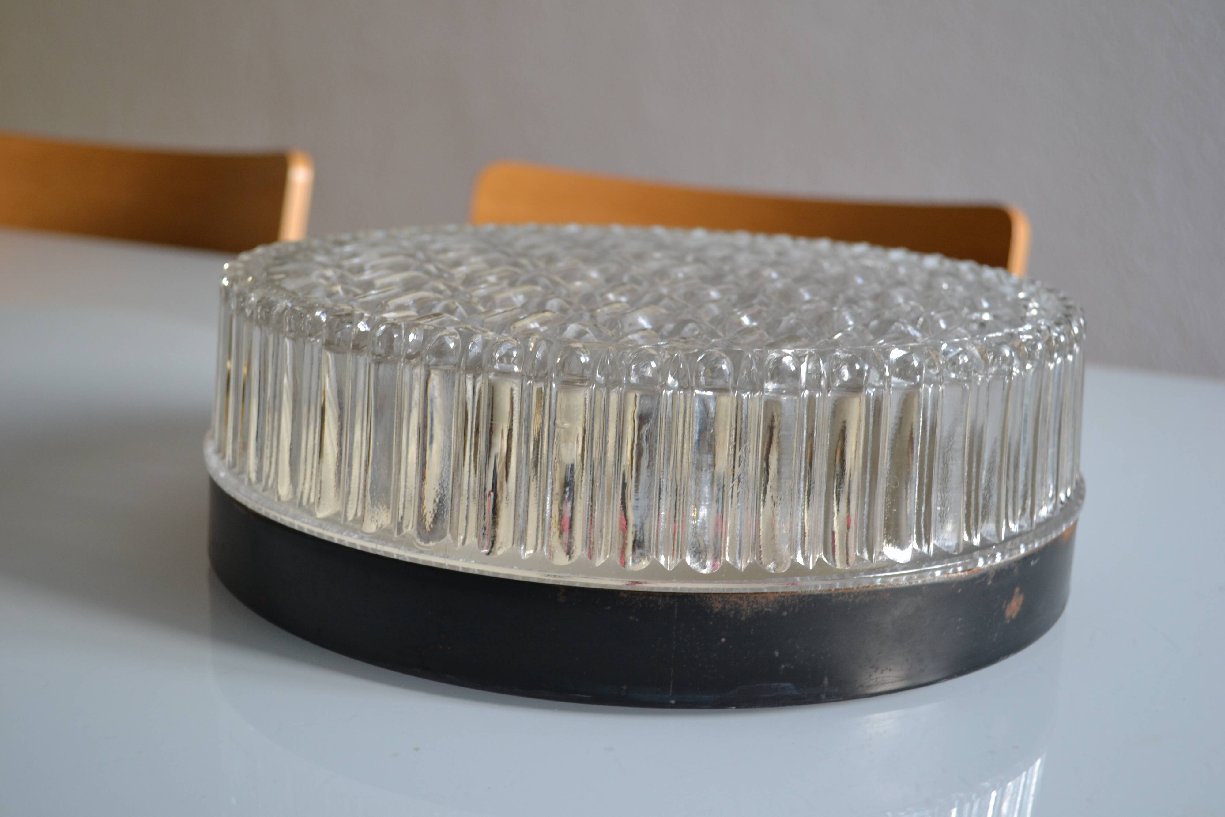 Ceiling or wall lamp by Helena Tynell @ Limburg Finland 1960s Scandinavian